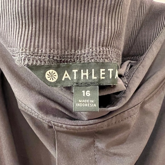 Athleta Ribbed Ankle (Brooklyn) Pant, Size 16, Charcoal - Picture 6 of 15